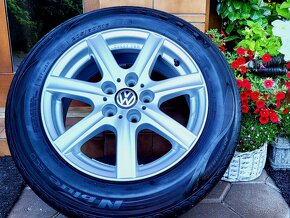 alu R16 5x112, letné pneu 205/60, Mercedes + VW - 8