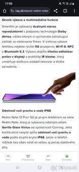 zľava 46% Xiaomi Redmi Note Pro Plus 13 - 8