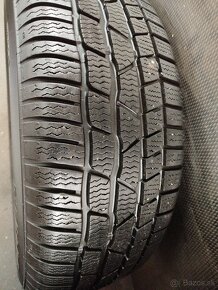 Predám 4ks zimných pneu Continental 215/60 R16 7.4mm - 8