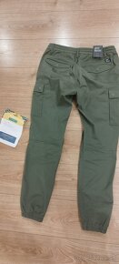 Vintage Industries Vince cargo jogger nohavice - 8