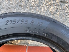 2ks. letné pneu. Michelin 215/55 r17 94W - 8