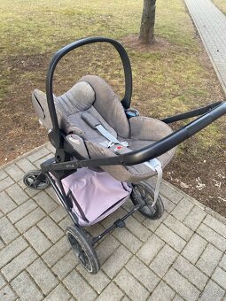 Kočík moon style + vajíčko cybex cloud platinum - 8