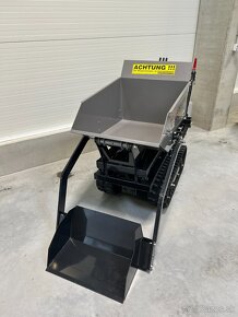 Pásový benzínový minidumper JANSEN RD-300proS so samonaklada - 8