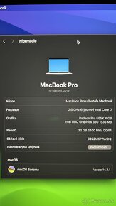 MacBook pro 15 2019 Touchbar - 8