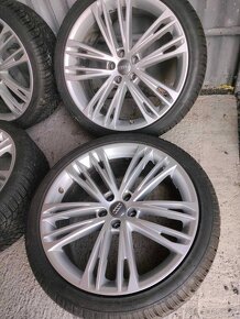 NOVE zimné pneu disky orig. Audi 5x112 R20 zimne 255/35 R20 - 8