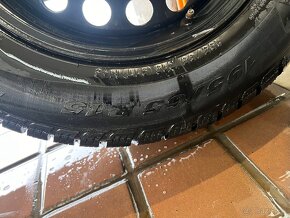 Plechové disky R15 + zimné pneu Pirelli - 8