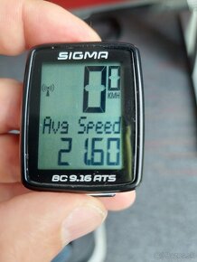 Bezdrotovy Tachometer SIGMA BC 9.16 ATS - 8