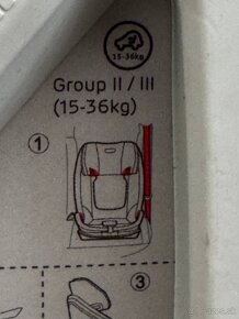 Autosedačka Kinderkraft - 15-36kg - 8