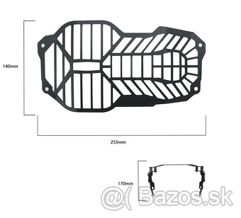 Kryt, mřížka světla BMW R 1200GS LC (ADV) 1250GS - 8