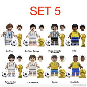 Figúrky futbal + basketbal (8 a 10ks) typ lego - 8