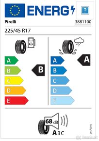 Pirelli POWERGY 225/45 R17 94Y XL FR (letné) - 8