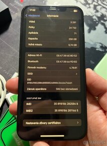 Iphone 12 pro max 256 Gb modrý + príslušenstvo - 8