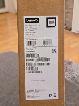 Lenovo LOQ 15IAX9 Luna Grey, nový, komplet, záruka 3/2027 - 8