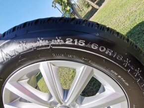 5x112 R16 VW Merano originál alu kolesá s pneu - 8