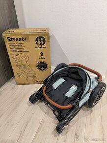 Petite&Mars Športový kočík STREET+ AIR OAK iron green - 8