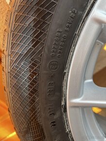 5x112 R17 IS27 ET27 7,5J  + 225/55 R17 Continental zimné - 8