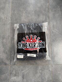 Moto kevlarové rifle King Kerosin Oldschool Jeans - 8