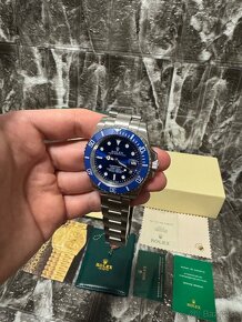 Rolex Submariner Modré Hodinky - 8