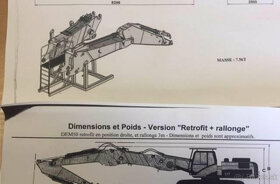 demoliční 36t bagr roztah podvozek CAT336 - 8