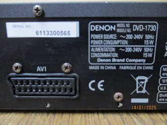 DENON DVD 1730 - 8