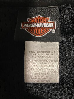 HARLEY DAVIDSON detská kožená Bunda - 8