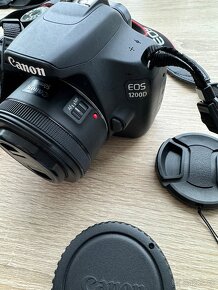 Canon EOS 1200D + 2x objektív +príslušentvso TOP STAV - 8