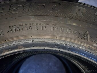 195/60 r16 zimné 4 ks SEMPERIT dezén 7,1 - 6,8 mm DOT2020 - 8