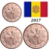 Euro centy 1+2+5 v Bankovej UNC kvalite - 8