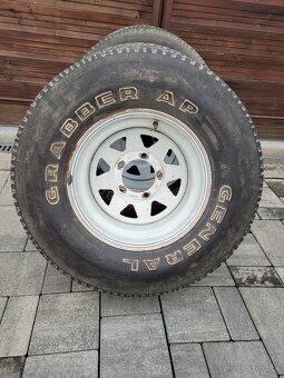 Kolesá 5x139,7 s pneu. 31x10,5 R 15, Gaz 69, terénne,  SUV - 8