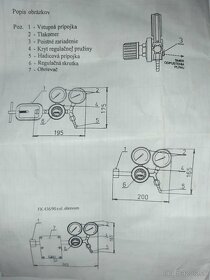 Redukčný ventil acetylén,zváranie - 8