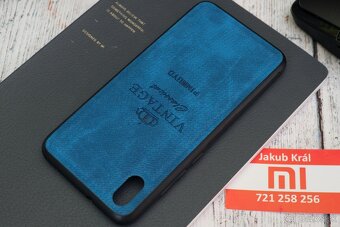 Púzdra s nápisom Vintage pre staršie Xiaomi / Redmi - 8