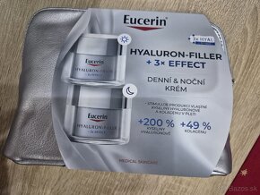 Eucerin HYALURON-FILLER + 3xEFFECT HYAL denný + nočný krém
 - 8