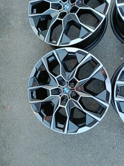 BMW ALU disky R22, 5X112, 9,5/10,5J, X7 M-packet - 8