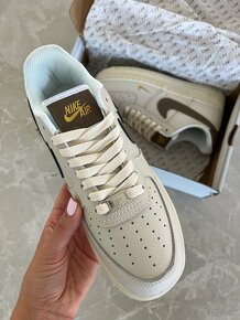 Nike Air Force 1 dámske tenisky béžovo hnedé - 8