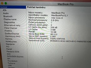 Apple MacBook pro 13” RETINA + puzdro /SUPER CENA/ - 8