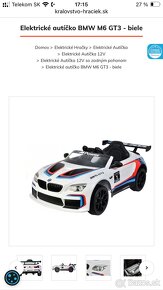 Buddy Toy BEC 8120 Elektricke auto BMW M6 GT3 - 8