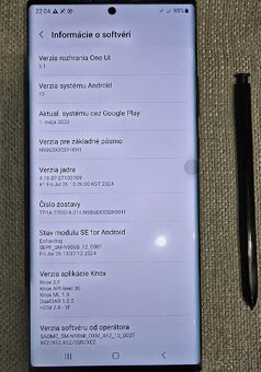 Samsung Galaxy Note20 Ultra 256GB 12GB RAM - 8