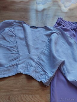 Zara top + nohavice S - 8