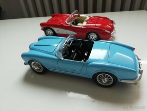 1:18 predam  Chevrolet Corvette plus Lancia Aurelia - 8