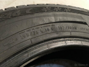 195/75 R16C Zimné pneumatiky Matador Nordicca Van 4 kusy - 8