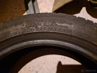 Prdam letnne pneu 235/45 r17 - 8