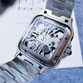 Pánske hodinky Cartier Santos de Cartier Skeleton - 8
