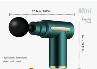 Masážna pištoľ-4 masaž.hlavy-6 rýchlosť-pc-33…NOVE - 8