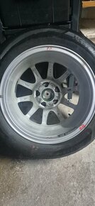 Alu disky 5x100 R16, pneu letné 205/55 R16 - 8