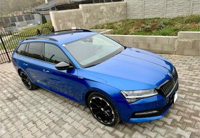 Škoda Superb Combi Sportline Race blue 1.4 TSI Hybrid- PHEV - 8