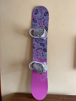 Snowboard Burton 151cm aj s topankami a viazanim - 8