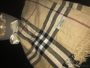 BURBERRY originál  100%Kasmirovy salik - 8