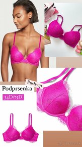 Victoria’s Secret luxusna push-up podprsenka 75D - 8