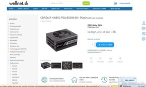 Corsair HX Series HX850, TOP stav - 8