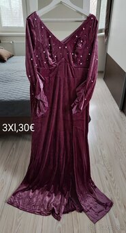 Dlhé spoločenské šaty 2Xl/3Xl - 8